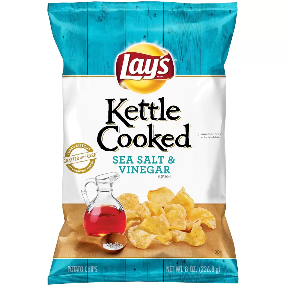 Lay's Kettle Cooked Salt & Vinegar Review