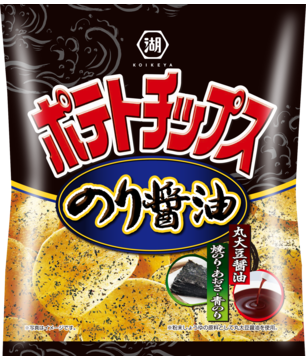 Koikeya Potato Chips Nori Soy Sauce