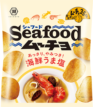 Koikeya Potato Chips Seafood Horse Salt