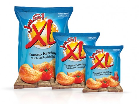 Notions Group XL Potato Chips Ketchup