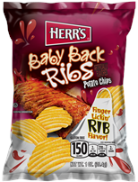 Herr's Baby Back Ribs Chips