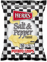 Herr's Salt & Pepper Chips
