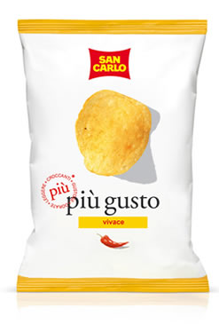 San Carlo Potato Chips Piu Gusto