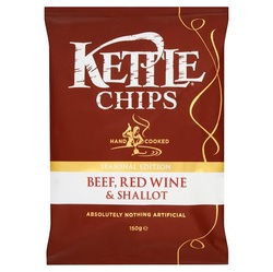 Kettle Chips Beef, Red Wine & Shallot Crisps Review