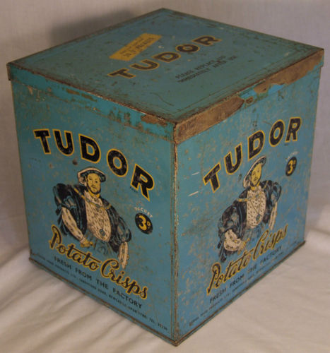 Tudor Crisps Shop Display Box