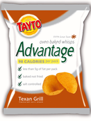 Tayto Advantage Oven Baked Whisps Texan Grill Crisps Review