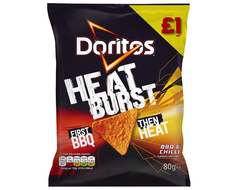 Doritos Heat Burst Tortilla Chips Review
