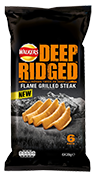 Walkers Deep Ridged Flame grilled Steak Crisps Review