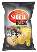 Sibell Potato Chips Halal Mechoui