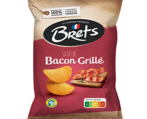 Brets Potato Chips Bacon