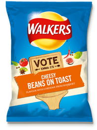 Walkers Do Us a Flavour Cheesy Beans on Toast with Cheddar from Somerset Crisps Review