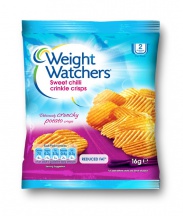Weight Watchers Sweet Chilli Crinkle Crisps