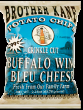 brother Kane Crinkle Cut Buffalo Wing Bleu Cheese Potato Chips