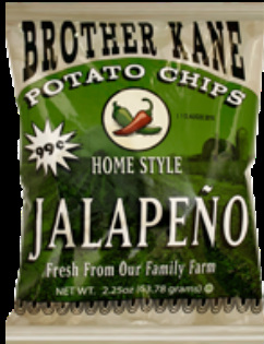 Brother Kane Jalapeno Home Style Potato Chips