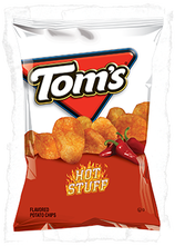 Tom's Hot Stuff Potato Chips