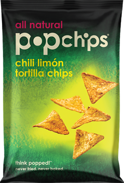 Popchips Chili Limon Tortilla Chips