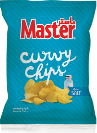 Master Chips Curvy Salt