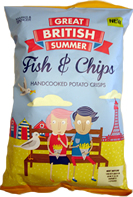 Marks & Spencer Potato Crisps Great British Summer Fish & Chips