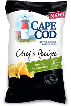 Cape Cod Chef's Recipe Feta & Rosemary Kettle Cooked Potato Chips