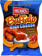 Herr’s Buffalo Blue Cheese Flavored Curls Review