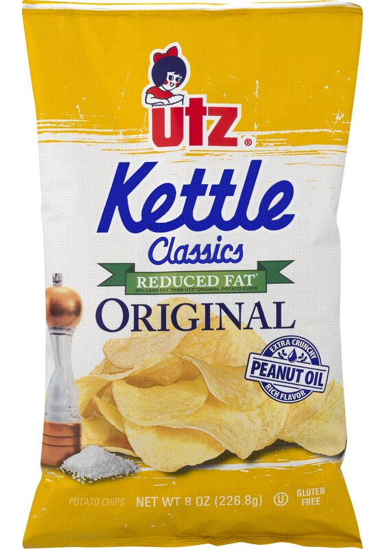 Utz Kettle Classics Reduced Fat Original Potato Chips