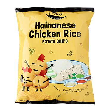 Flavours of the East Potato Chips Hainanese Chicken Rice