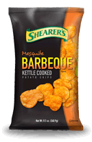 Shearers Mesquite Barbeque Kettle Cooked potato chips