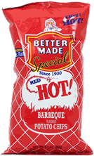 Better Made Red Hot Barbeque Potato Chips