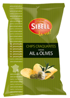 Sibell Potato Chips Ail & Olives Olive Oil