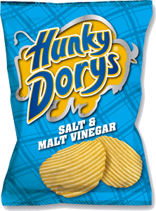 Hunky Dorys Salt & Malt Vinegar Potato Crisps