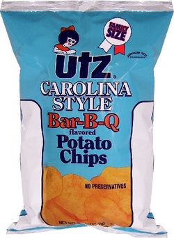 Utz Carolina BBQ Potato Chips