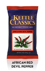 Classic Foods Kettle Classics African Red Devil Potato Chips