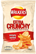 Walkers Extra Crunchy Simply Salted
