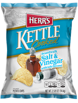 Herr's Kettle Salt & Vinegar  Chips
