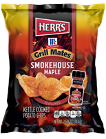 Herr's Kettle Smokehouse Maple  Chips