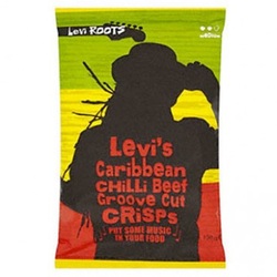 Levi Roots Caribbean Chilli Beef Groove Cut Crisps Review