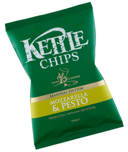 Kettle Chips Mzzarella & Pesto