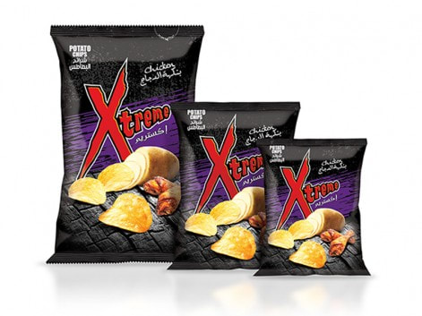 Notions Group XL Xtreme Chicken Potato Chips Salted
