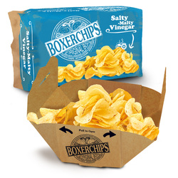 Boxerchips Salty malty Vinegar Potato Chips