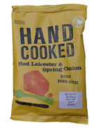 Marks & Spencer Potato Crisps Hand Cooked Red Leicester & Spring Onion Crisps Review