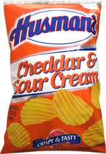 Husman's Cheddar & Sour Cream Potato Chips