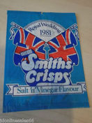 Vintage Potato Chips bag Smiths Crisps 1981 Charles & Diana Wedding
