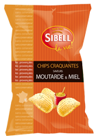 Sibell Potato Chips Moutarde & Miel Honey & Mustard