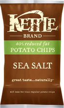 Kettle Chips Reduced Fat Sea Salt