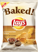 Lay's Baked Southwestern Ranch Flavored Potato Crisps