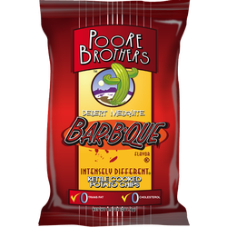 Poore Brothers Desert Mesquite Bar-B-Que Kettle Cooked Potato Chips