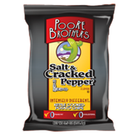 Poore Brothers Salt & Cracked Pepper Kettle Cooked Potato Chips