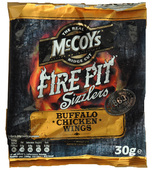McCoy’s Ridge Cut FirePit Sizzlers Buffalo Chicken Wings Crisps Review
