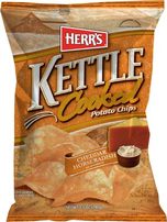 Herr's Cheddar Horseradish Kettle Cooked Potato Chips