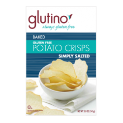 Glutino Baked Gluten Free Simply Salted Potato Chips